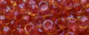 (image for) TOHO 15/o Round Seed Bead-Dark Rose Lined Topaz. 15T241