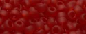 (image for) TOHO 15/o Round Seed Bead-Dark Ruby Transparent Matte. 15T5CF