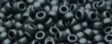 (image for) TOHO 15/o Round Seed Bead-Gunmetal Metallic Matte. 15T611