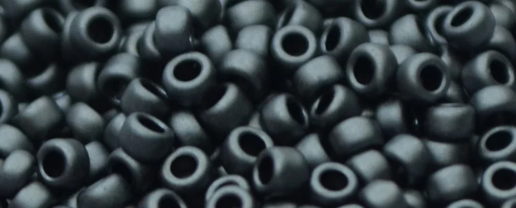 (image for) TOHO 15/o Round Seed Bead-Gunmetal Metallic Matte. 15T611
