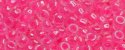 (image for) TOHO 15/o Round Seed Bead-Hot Pink Ceylon Pearl. 15T910