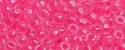 (image for) TOHO 15/o Round Seed Bead-Hot Pink Ceylon Pearl. 15T910