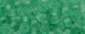 (image for) TOHO 15/o Round Seed Bead-Light Emerald Green Transparent Matte. 15T72F