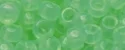 (image for) TOHO 15/o Round Seed Bead-Light Green Translucent. 15T1144