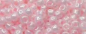 (image for) TOHO 15/o Round Seed Bead-Light Pink Opaque Luster. 15T126