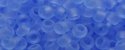 (image for) TOHO 15/o Round Seed Bead-Light Sapphire Transparent Matte. 15T13F
