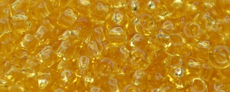 (image for) TOHO 15/o Round Seed Bead-Light Topaz Transparent. 15T2
