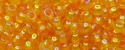(image for) TOHO 15/o Round Seed Bead-Light Pink Lined Topaz Rainbow. 15T1827