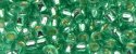 (image for) TOHO 15/o Round Seed Bead-Mint Green Silver Lined. 15T24B