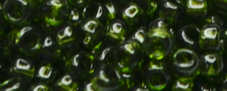 (image for) TOHO 15/o Round Seed Bead-Olivine Transparent. 15T940
