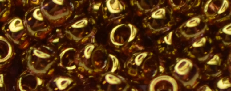 (image for) TOHO 15/o Round Seed Bead-Rose Gold Luster. 15T421