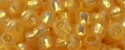 (image for) TOHO 15/o Round Seed Bead-Peach Opal Silver Lined PermaFinish. 15TPF2110