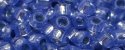 (image for) TOHO 15/o Round Seed Bead-Tanzanite Opal Silver Lined PermaFinish. 15TPF2123