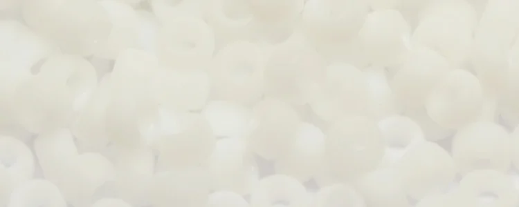 (image for) TOHO 15/o Round Seed Bead-White Matte Opaque. 15T41F