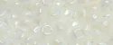 (image for) TOHO 15/o Round Seed Bead-White Opaque Rainbow. 15T401