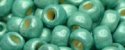 (image for) TOHO Size 6/o Round Seed Bead-Aqua Galvanized Matte PermaFinish 6TPF561F