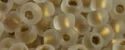 (image for) TOHO Size 6/o Round Seed Bead-Bronze Lined Crystal Matte 6T989FM