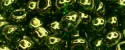 (image for) TOHO Size 6/o Round Seed Bead-Forest Green Gold Luster 6T333
