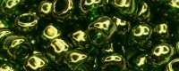 (image for) TOHO Size 6/o Round Seed Bead-Forest Green Gold Luster 6T333