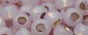 (image for) TOHO Size 6/o Round Seed Bead-Light Lavender Opal Silver Lined PermaFinish 6TPF2121