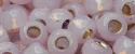 (image for) TOHO Size 6/o Round Seed Bead-Light Lavender Opal Silver Lined PermaFinish 6TPF2121
