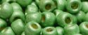 (image for) TOHO Size 6/o Round Seed Bead-Lime Galvanized Matte PermaFinish 6TPF560F