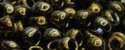(image for) TOHO Size 6/o Round Seed Bead-Olive Brown Iris Metallic 6T83