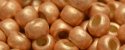 (image for) TOHO Size 6/o Round Seed Bead-Rose Gold Galvanized Matte PermaFinish 6TPF551F