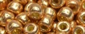 (image for) TOHO Size 6/o Round Seed Bead-Rose Gold Galvanized PermaFinish 6TPF551
