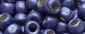 (image for) TOHO Size 6/o Round Seed Bead-Purple Galvanized Matte PermaFinish 6TPF567F
