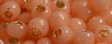 (image for) TOHO Size 6/o Round Seed Bead-Salmon Opal Silver Line PermaFinish 6TPF2111