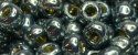 (image for) TOHO Size 6/o Round Seed Bead-Silver Grey Galvanized PermaFinish 6TPF565