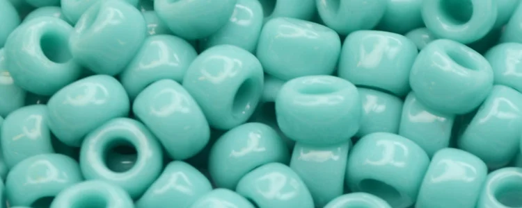 (image for) TOHO Size 6/o Round Seed Bead-Turquoise Opaque 6T55