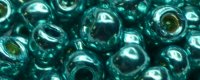 (image for) TOHO Size 6/o Round Seed Bead-Turquoise Galvanized PermaFinish 6TPF569