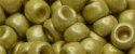 (image for) TOHO Size 6/o Round Seed Bead-Yellow Gold Galvanized Matte PermaFinish 6TPF559F