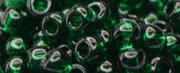 (image for) TOHO 8/o Round Seed Bead-Dark Emerald Green Transparent. 8T939