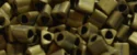 (image for) TOHO Size 11/o Triangle Shape Seed Bead-Dark Gold Bronze Metallic Matte