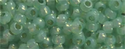 (image for) TOHO 11/o Round-Lime Opal Silver Lined PermaFinish. 11TPF2103