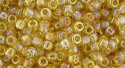 (image for) TOHO 8/o Round Seed Bead-Light Topaz Transparent Rainbow #8T162
