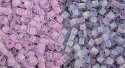 (image for) TOHO 8/o Round Seed Bead-Glow in the Dark-Dark Pink / Green Pink #8T2724