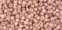 (image for) TOHO 11/o Round-Mauve/Peach Marbled Opaque. 11T1201