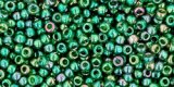 TOHO 11/o Round-Olivine Gold Luster. 11T322 (image for) TOHO 11/o Round-Olivine Gold Luster. 11T322