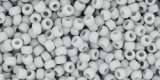 TOHO 11/o Round-Light Grey Matte Opaque. 11T53F (image for) TOHO 11/o Round-Light Grey Matte Opaque. 11T53F