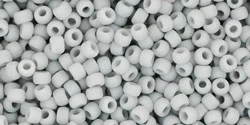 (image for) TOHO 11/o Round-Light Grey Matte Opaque. 11T53F