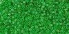 (image for) TOHO 15/o Round Seed Bead-Kelly Green Transparent. 15T7