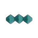 (image for) Preciosa Crystal-6mm Bicone Turquoise * 72 Pieces