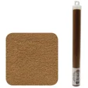 (image for) Ultrasuede - Light Aztec Leather 8.5" x 8.5" Packaged in a Tube.