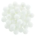 (image for) Czech 6mm Round-Opaque White