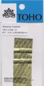 (image for) TOHO Beading Needle #11 - Variety Pack of 6 (0.41mm - 3 Lengths) #Z1