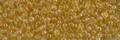 (image for) TOHO 15/o Round Seed Bead- Light Topaz Transparent Rainbow. 15T162